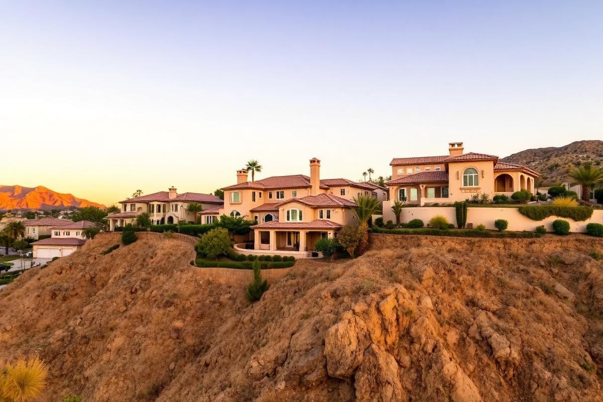 South Corona neighborhood in Corona California